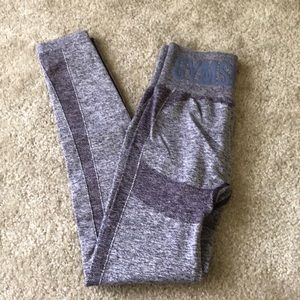 Purple gymshark full length